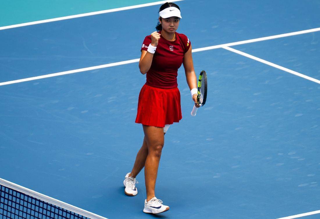 就在今天，伊埃拉爆冷击败斯瓦泰克，郑钦文该向手下败将学三点