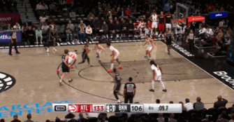 菜鸟丨状元里萨谢20中15爆砍生涯新高38分 篮网德鲁-蒂米13+11+6